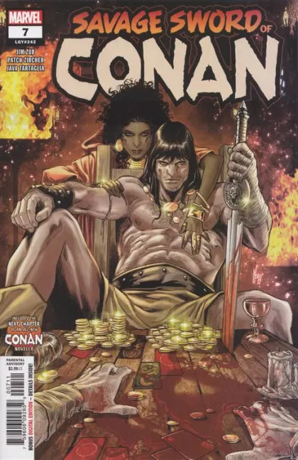 The Savage Sword of Conan, Vol. 2 #7A – Regular Marco Checchetto Cover