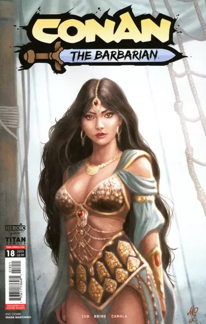 Conan the Barbarian (Titan Comics) Twisting Loyalties, Part II 18E Giada Marchisio Variant
