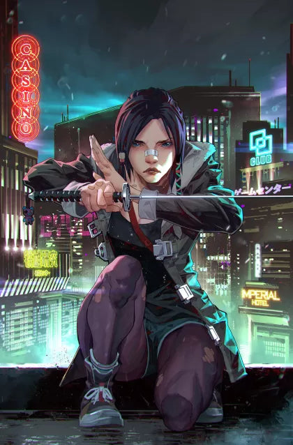 Blade Runner: Black Lotus - Las Vegas 1H Kael Ngu Virgin Variant