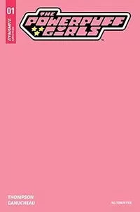 The Powerpuff Girls (Dynamite Entertainment) #1S – Pink Blank Variant