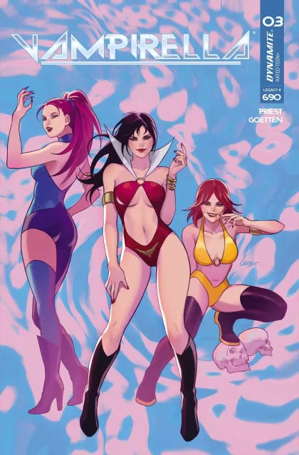 Vampirella, Vol. 8 (Dynamite) #3M – Leirix Li K-pop Homage Variant