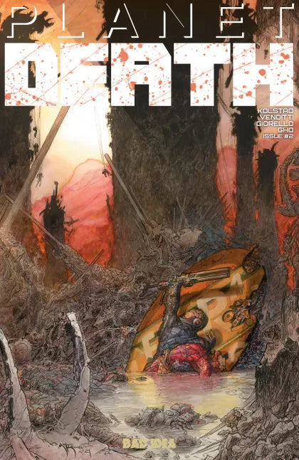 Planet Death #2E – Michael Wm Kaluta Incentive Variant (1:100)