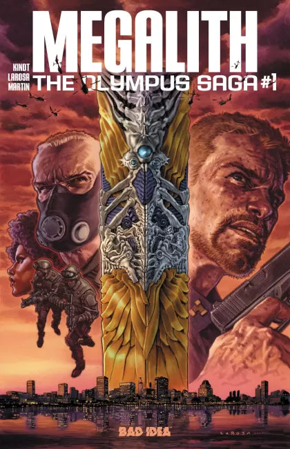 The Olympus Saga: Megalith #1A – Lewis LaRosa Variant