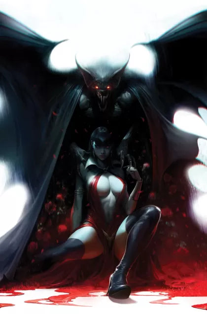 Vampirella: Armageddon #12I – Francesco Mattina Incentive Virgin Variant (1:15)