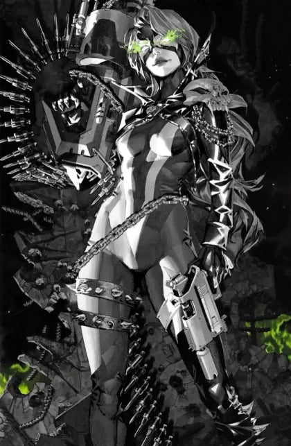 The Scorched #22C – Kael Ngu B&W Virgin Variant