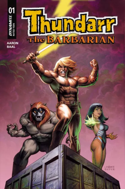 Thundarr the Barbarian #1D – Joseph Michael Linsner Variant