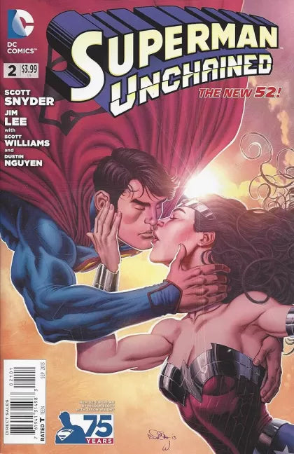 Superman Unchained #2J – New 52 Superman Cover