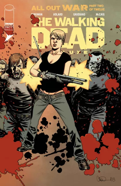 The Walking Dead Deluxe #116B – Charlie Adlard Variant