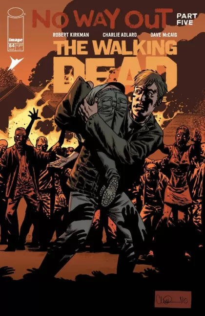 The Walking Dead Deluxe #84B – Charlie Adlard Variant
