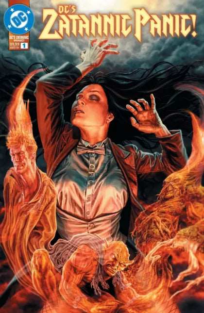 DC's Zatannic Panic! The Greatest Magician There Ever Was / Ouroboros / Full-Size Bars / In Your Eyes / Splitting Heirs / What a Horrible Night to Have a Curse / The Trick-Or-Treater of Gladstone Street / The Haunted Comic 1A Lee Bermejo Regular