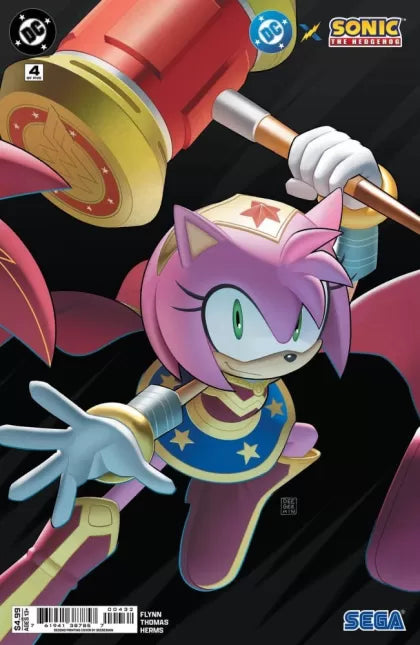 DC X Sonic The Hedgehog Chaos Crisis 4C 2nd Printing Min Ho Kim