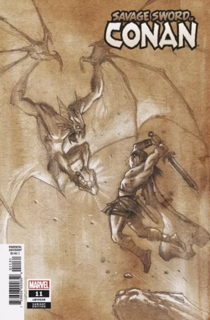 The Savage Sword of Conan, Vol. 2 #11C – Incentive Juan Ferreyra Pencils Variant Cover