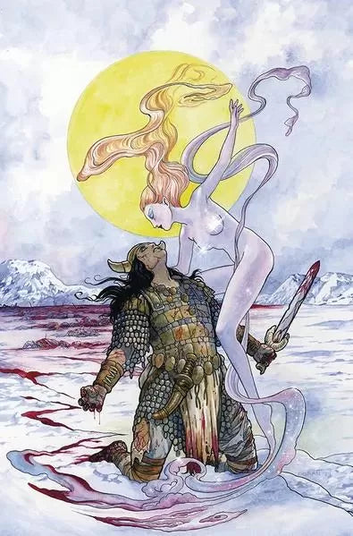 Conan the Barbarian (Titan Comics) Frozen Faith, Part IV: The Hidden World 16D Colleen Doran Virgin Variant