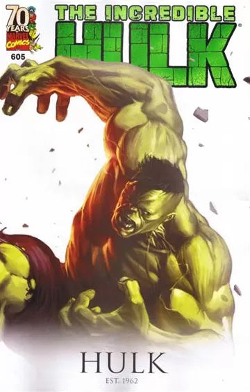 The Incredible Hulk, Vol. 1 #605B – Marko Djurdjević Incentive 70th Anniversary Frame Variant (1:10)