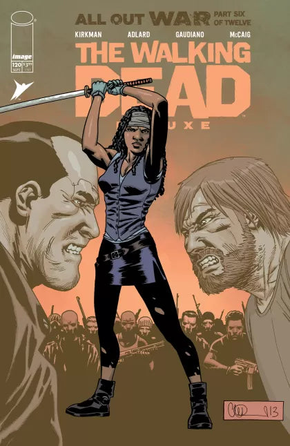 The Walking Dead Deluxe #120B – Charlie Adlard Variant