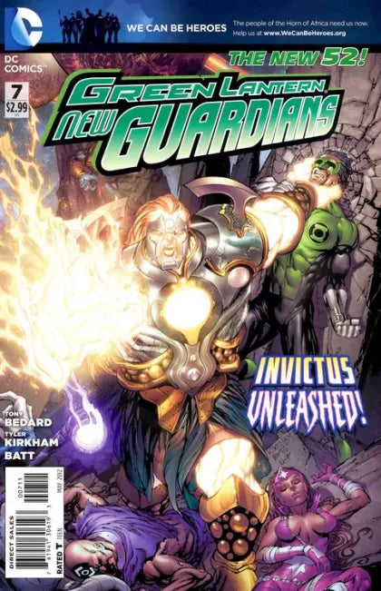 Green Lantern: New Guardians Invictus 7A Tyler Kirkham Regular