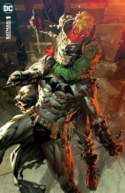 Batman: Urban Legends Cheer Part 1 / New Roots / The Caretaker Part 1 / The Long Con Part 1 1C Kael Ngu Batman Grifter Variant