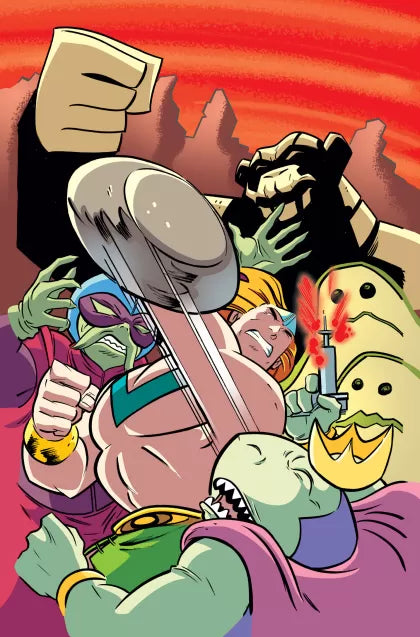 The Herculoids #9F – Bjorn Barends Incentive Virgin Variant (1:10)