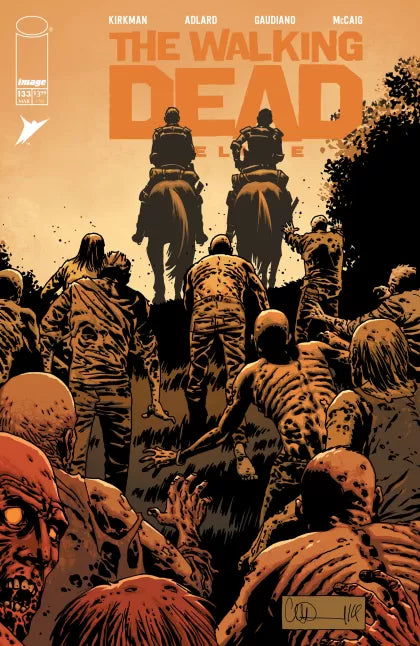 The Walking Dead Deluxe #133B – Charlie Adlard Variant