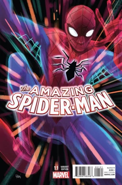 The Amazing Spider-Man, Vol. 4 #1.1B – Robbi Rodriguez Incentive Variant (1:25)