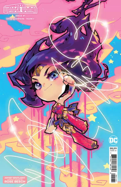 Wonder Woman, Vol. 6 #1H – Rose Besch Creator Card Variant