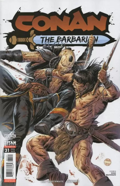 Conan the Barbarian (Titan Comics) #31B – Doug Braithwaite Variant