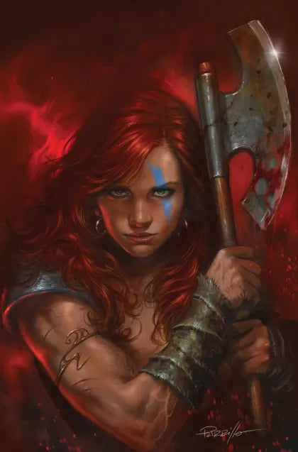 Red Sonja: She-Devil with a Sword #2K – Lucio Parrillo Incentive Virgin Variant (1:15)