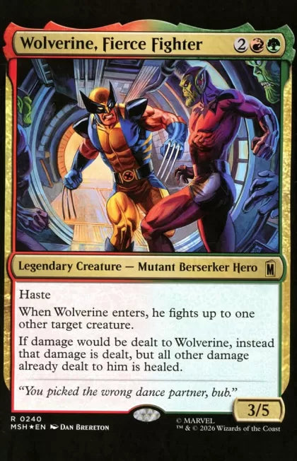 Uncanny X-Men, Vol. 6 #29B – Dan Brereton Magic: The Gathering Variant