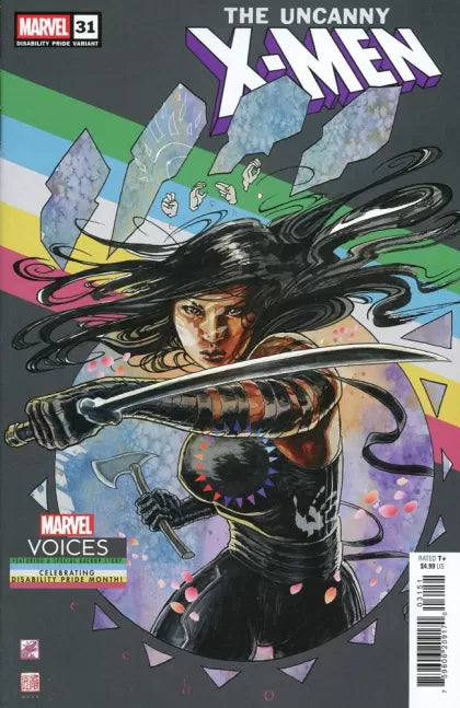 Uncanny X-Men, Vol. 6 #31D – David Mack Disability Pride Variant
