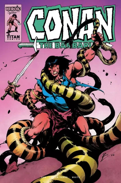 Conan the Barbarian (Titan Comics) 3D Roberto de la Torre Variant