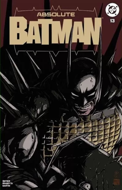 Absolute Batman Abomination, Abomination, Part Five 13X Takashi Okazaki NYCC Exclusive Variant