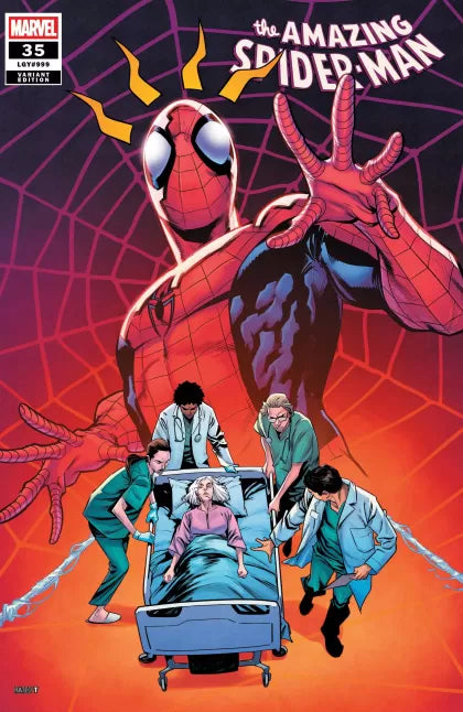 The Amazing Spider-Man, Vol. 7 #35F – Francesco Manna Foreshadow Variant