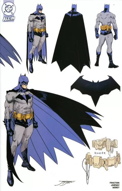 Batman, Vol. 4 Vast Colors in the Dark 1N Jorge Jimenez Incentive Design Variant (1:5)