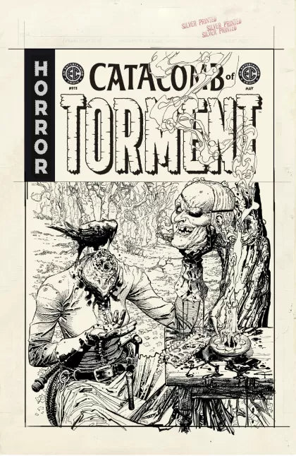 Catacomb of Torment #11D – Dustin Weaver B&W Incentive Variant (1:20)