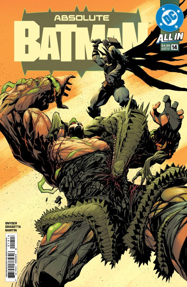 Absolute Batman Abomination 14M 3rd Printing Nick Dragotta