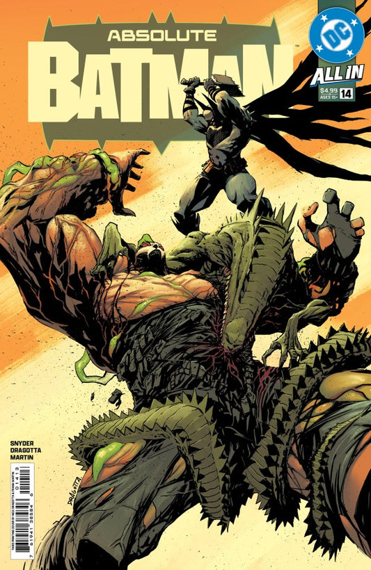 Absolute Batman Abomination 14M 3rd Printing Nick Dragotta