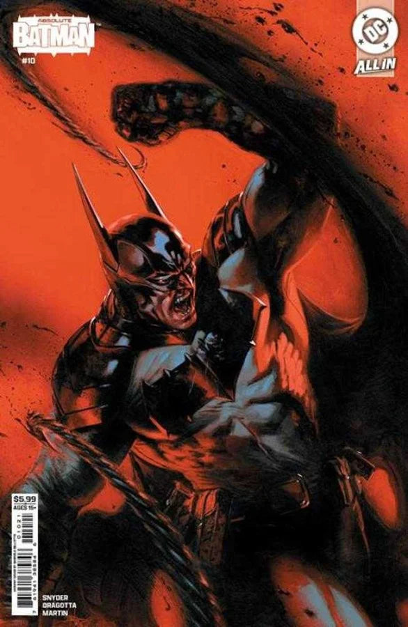 Absolute Batman Abomination 10B Gabriele Dell'Otto Card Stock Variant